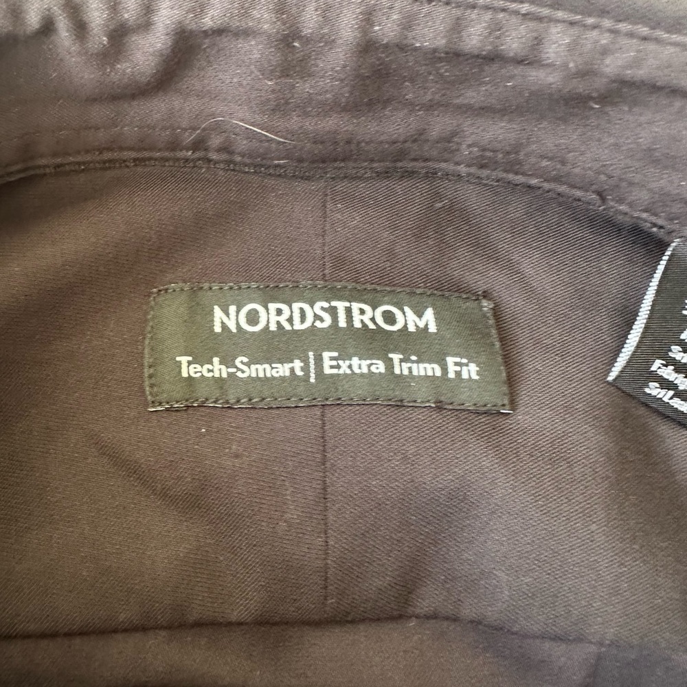 Black Nordstrom Dress Shirt / 18 - 34/35 - Picture 5 of 5